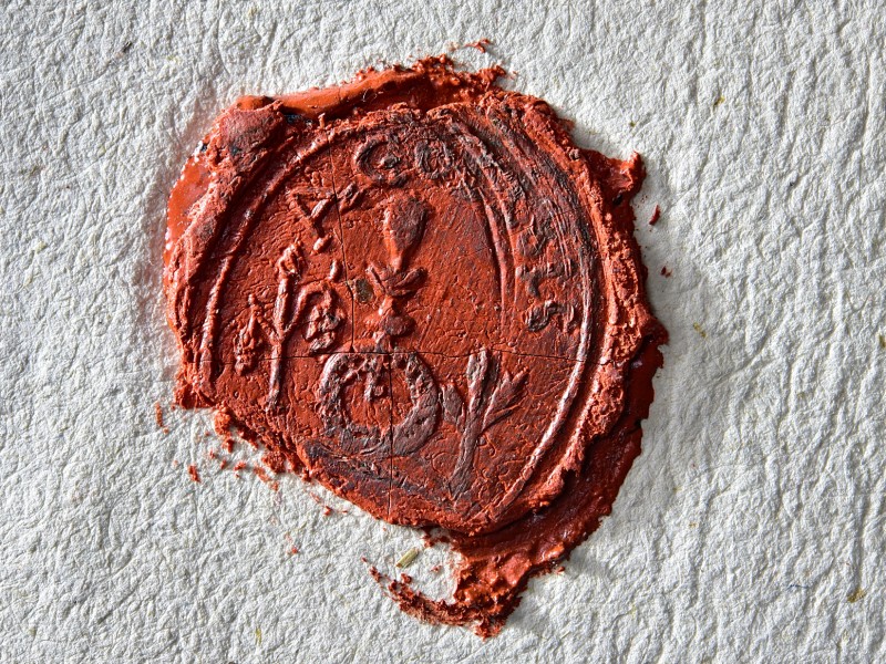 A Barsi Református  Egyházmegye pecsétjeinek lenyomatai