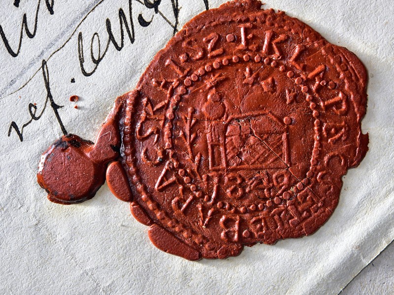 A Barsi Református  Egyházmegye pecsétjeinek lenyomatai