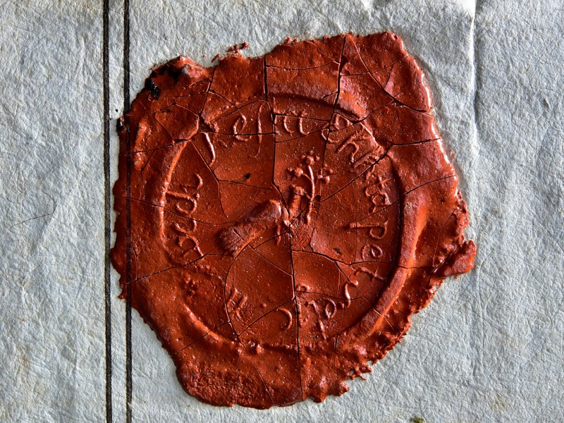 A Barsi Református  Egyházmegye pecsétjeinek lenyomatai