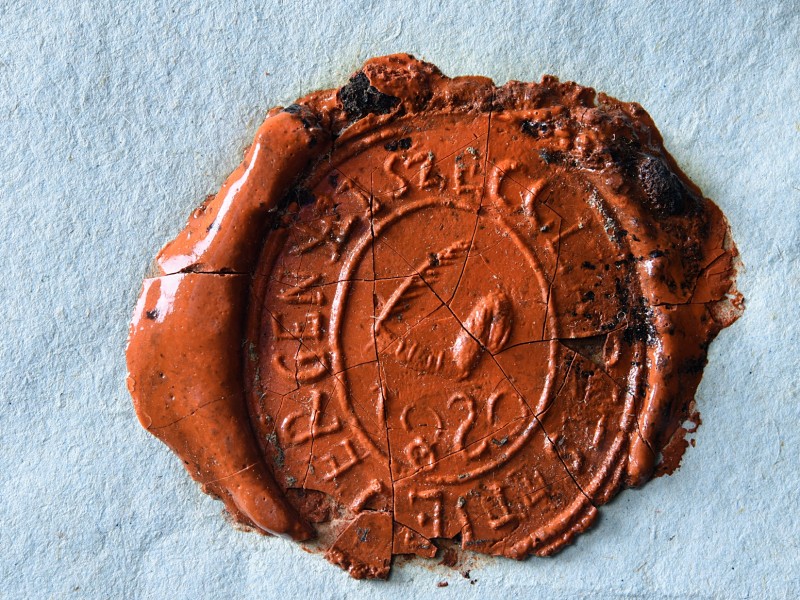 A Barsi Református  Egyházmegye pecsétjeinek lenyomatai