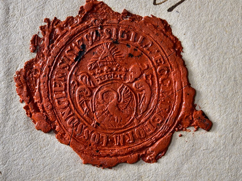 A Drégelypalánki Református Egyházmegye pecsétjeinek lenyomatai