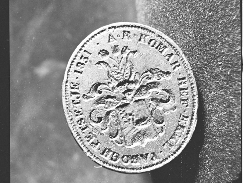 A Komáromi Református Egyházmegye pecsétjeinek lenyomatai