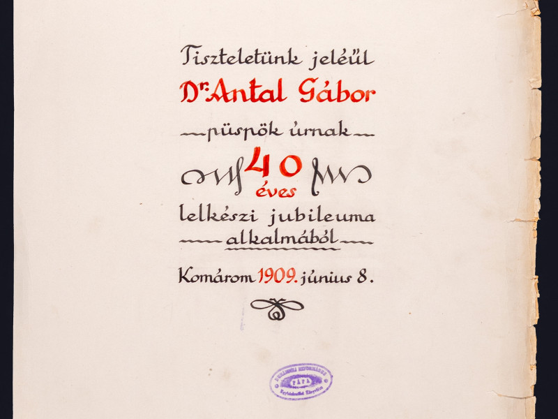 Arcképcsarnok 1909